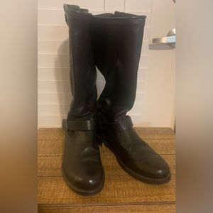 Frye Black Leather Boots
